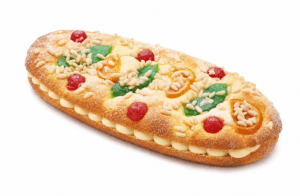 Coca brioixi fruita farcida